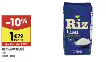 Leader Price Riz thai parfumé offre