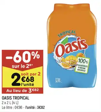Leader Price Oasis tropical offre