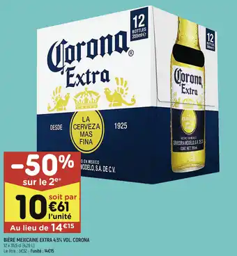 Leader Price Bière mexicaine extra offre