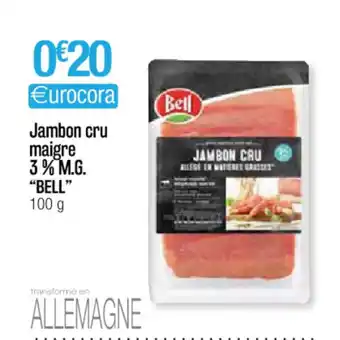 Cora x Carrefour Jambon cru maigre offre