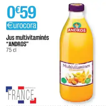 Jus multivitaminés "andros"
