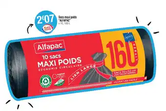 Cora x Carrefour Sacs maxi poids offre