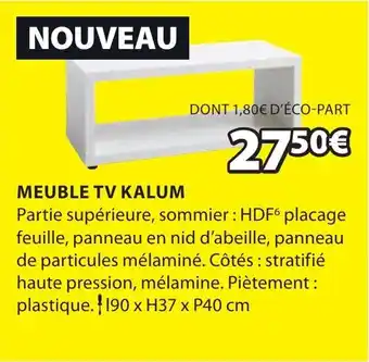 JYSK Meuble TV kalum offre