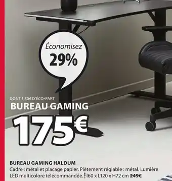 JYSK Bureau Gaming Haldum offre