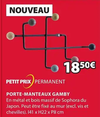 JYSK Porte-Manteaux Gamby offre