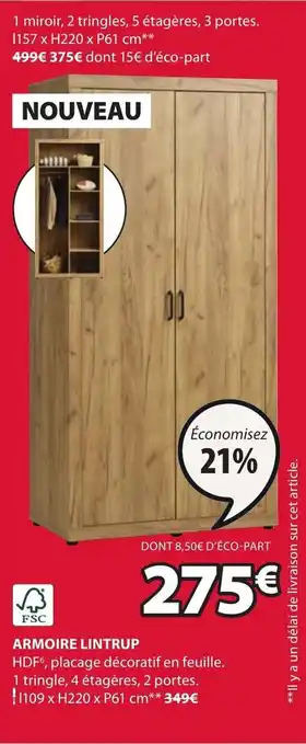 JYSK Armoire Lintrup offre
