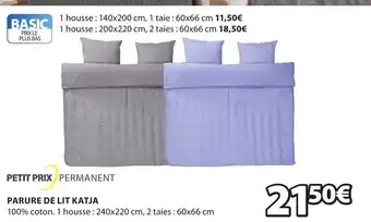 JYSK Parure de Lit Katia offre