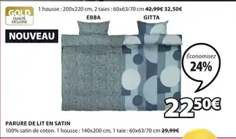 JYSK Parure de Lit en Satin offre