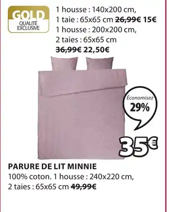 JYSK Parure de lit Minnie offre