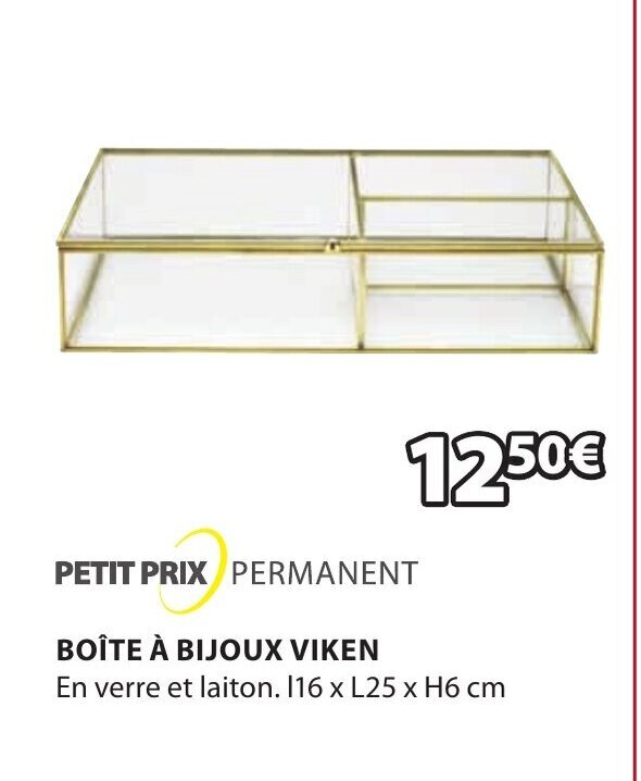 Promo Boîte à Bijoux Viken chez JYSK