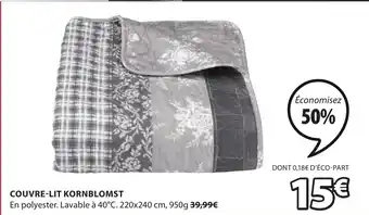 JYSK Couvre-Lit Kornblomst offre