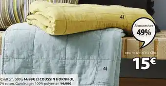 JYSK Couverture matelassé Valmue offre