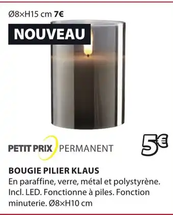 Bougie Pilier Klaus