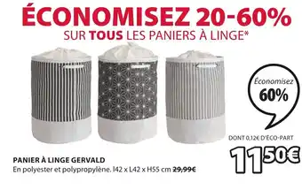 JYSK Panier à Linge Gervald offre