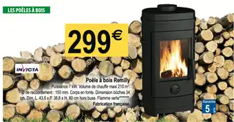 Tridôme Poêle à Bois Remilly offre