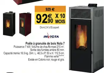 Poêle à Granulés de Bois Nola 7
