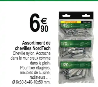 Tridôme Assortiment de Chevilles Nord Tech offre