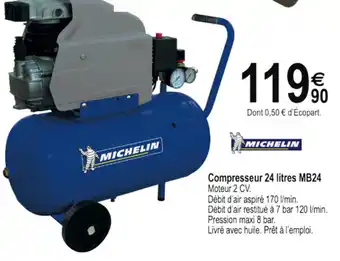 Tridôme Compresseur 24 Litres MB24 offre