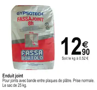 Tridôme Enduit Joint offre