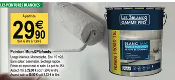 Tridôme Peinture Murs&Plafonds offre