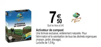 Activateur de Compost