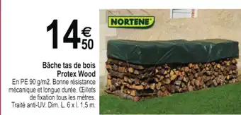 Bâche Tas de bois Protex Wood