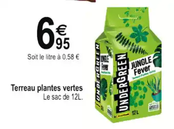 Tridôme Terreau Plantes Vertes offre