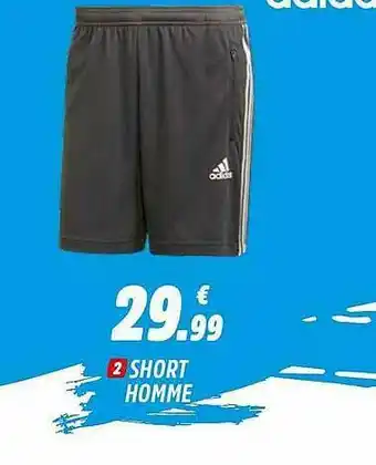 Intersport Short Homme Adidas offre