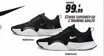 Intersport Nike Superrep Go 2 Training Adulte Nike offre