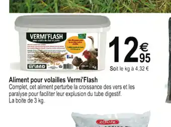 Tridôme Aliment Pour Volailles Vermi'Flash offre