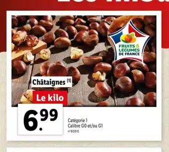 Lidl Chataignes offre