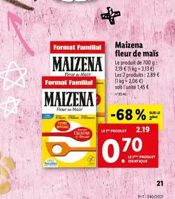 Lidl Maizena Fleur De Mais offre