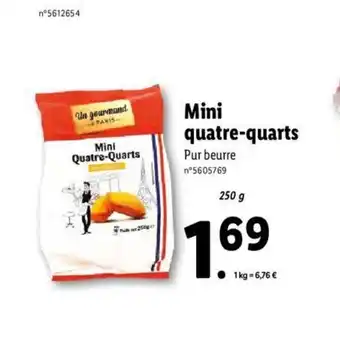 Mini Quatre-Quarts