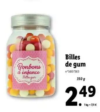 Billes De Gum