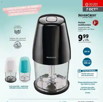 Lidl Hachoir Multifonction offre