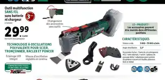 Lidl Outil Multifonction Sans Fil Sans Batterie Ni Chargeur offre