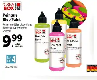 Lidl Peinture Blob Paint offre