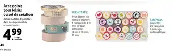 Lidl Accessoires Pour Loisirs Ou Set De Création offre