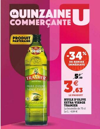 Tramier huile d’olive extra vierge