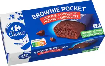 Carrefour CARREFOUR CLASSIC' Brownie pocket offre