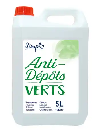 Carrefour Anti dépôts verts offre