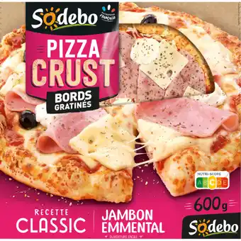Carrefour SODEBO Pizza Crust Bords Gratinés offre