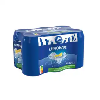 Carrefour CARREFOUR CLASSIC' Limonade offre