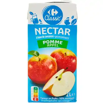 Carrefour CARREFOUR CLASSIC' Nectar à base de concentré offre