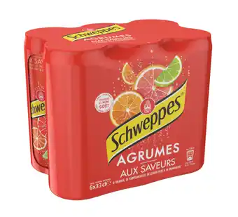 Carrefour SCHWEPPES Agrumes offre