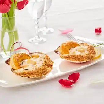 Carrefour 2 coquilles Saint-Jacques* à la normande offre