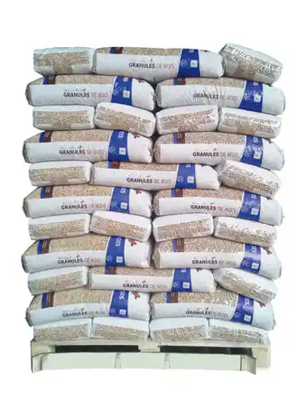 Carrefour POUR L'ACHAT D'UNE PALETTE DE GRANULÉS DE BOIS DE LA MÊME RÉFÉRENCE offre