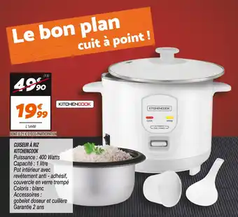 KITCHENCOOK CUISEUR À RIZ