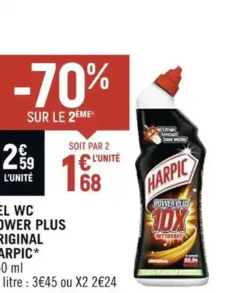 HARPIC GEL WC POWER PLUS ORIGINAL