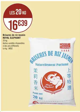ROYAL ELEPHANT Brisures de riz Jasmin
